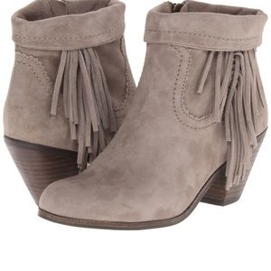 Sam Edelman Womens Grey Suede Boots Size 7 Brand New without box